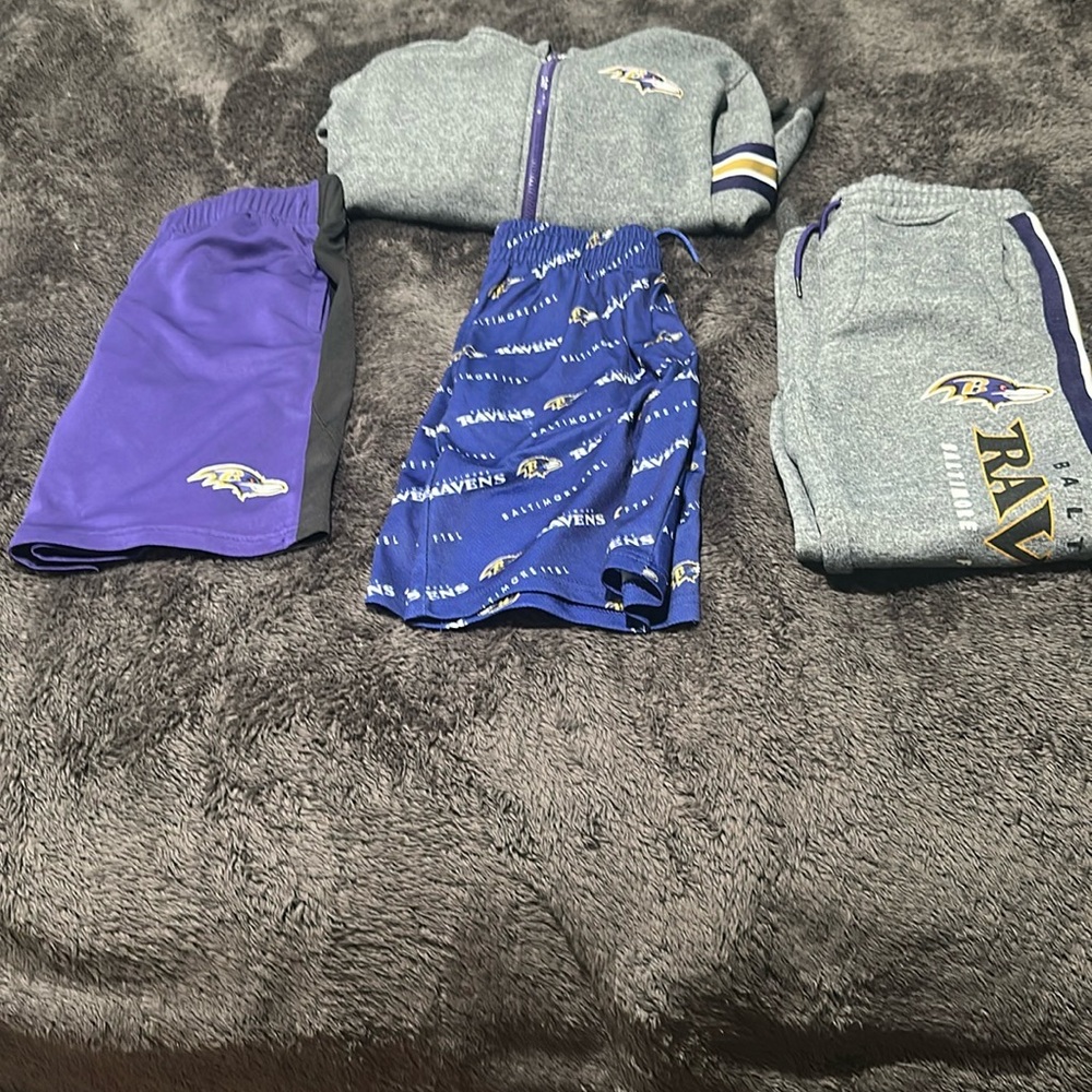 Kids Jogger Set - Gray and Purple